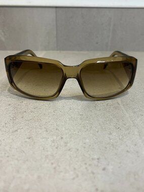 Vintage GUCCI 1402s Optyl Brown Translucent Sunglasses